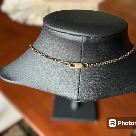 Repurposed Recycled Resin Statement Necklace - Picture 4 of 4